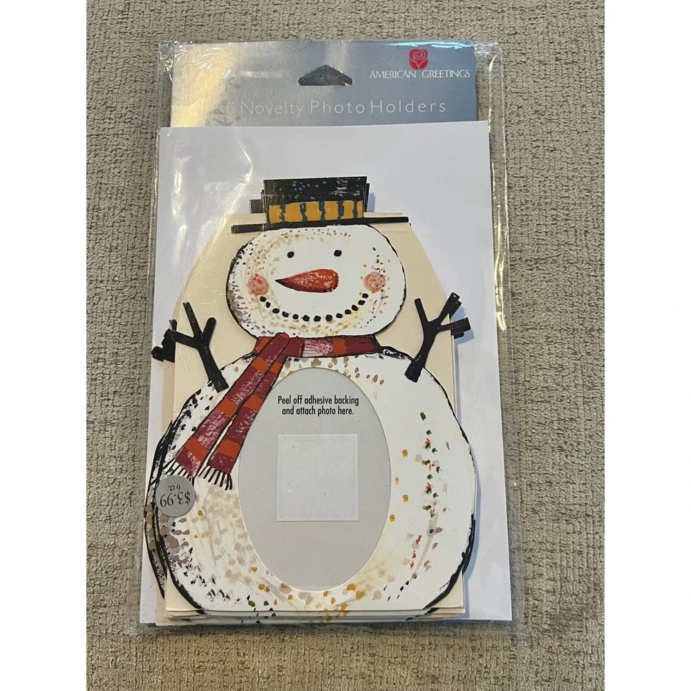 Vtg Christmas Stationery Lot Snowman Winter Paper Envelopes Hallmark Regal Mills